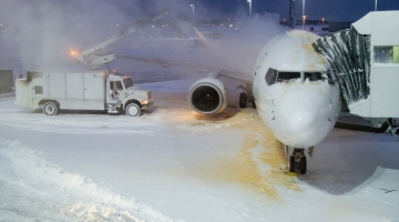 Аномальные морозы могут повлиять на задержку рейсов в аэропорту Шереметьево