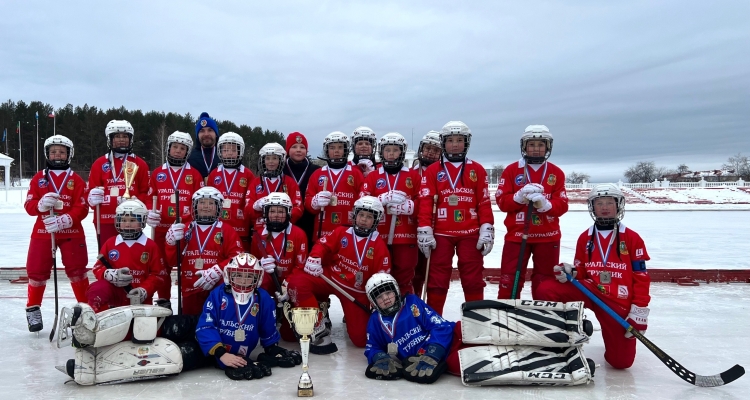 В Первенстве области по хоккею с мячом юный «Трубник» второй