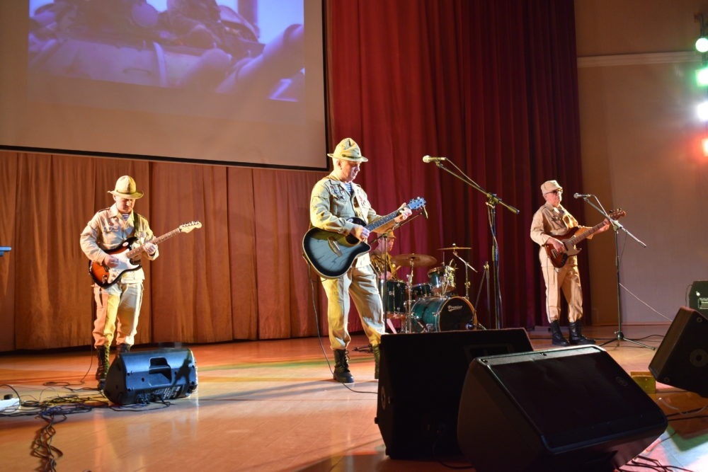 В выходные прошло мероприятие по случаю годовщины вывода войск из Афганистана