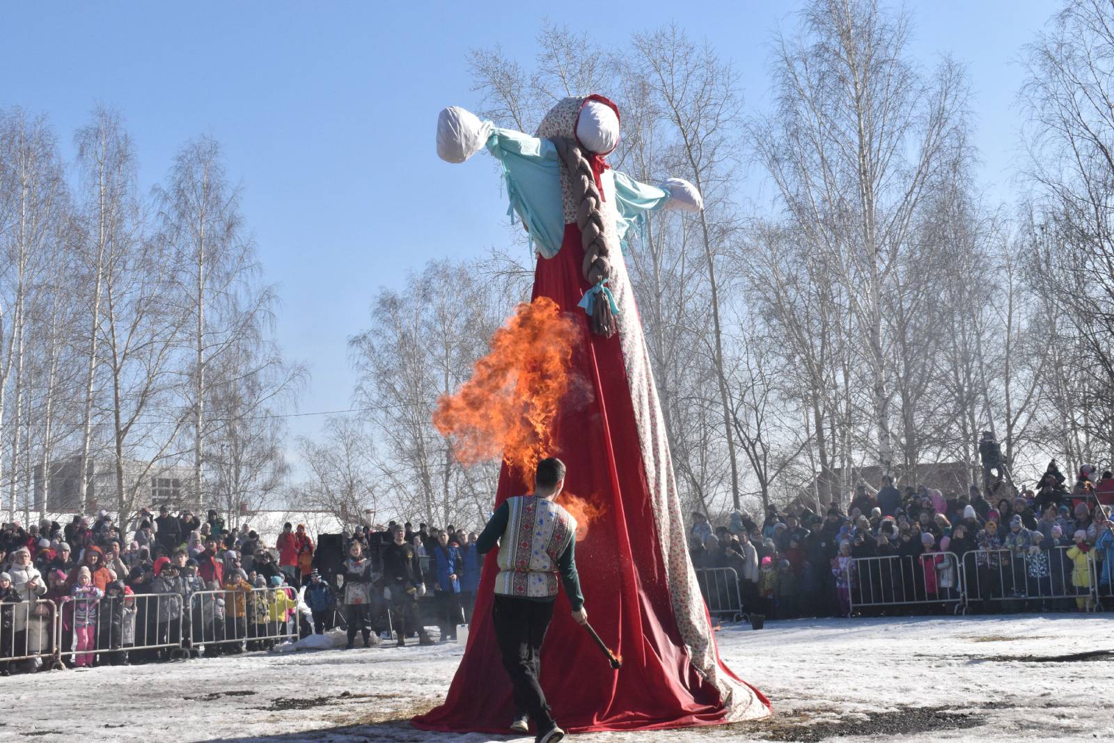 В городском округе прошли празднования Масленицы