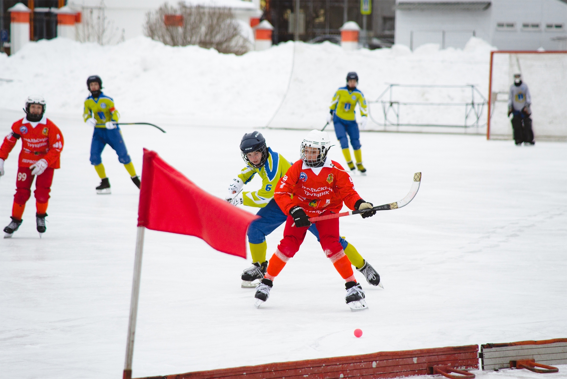 Юный «Трубник» в соревнованиях «Плетёный мяч» занял четвёртое место