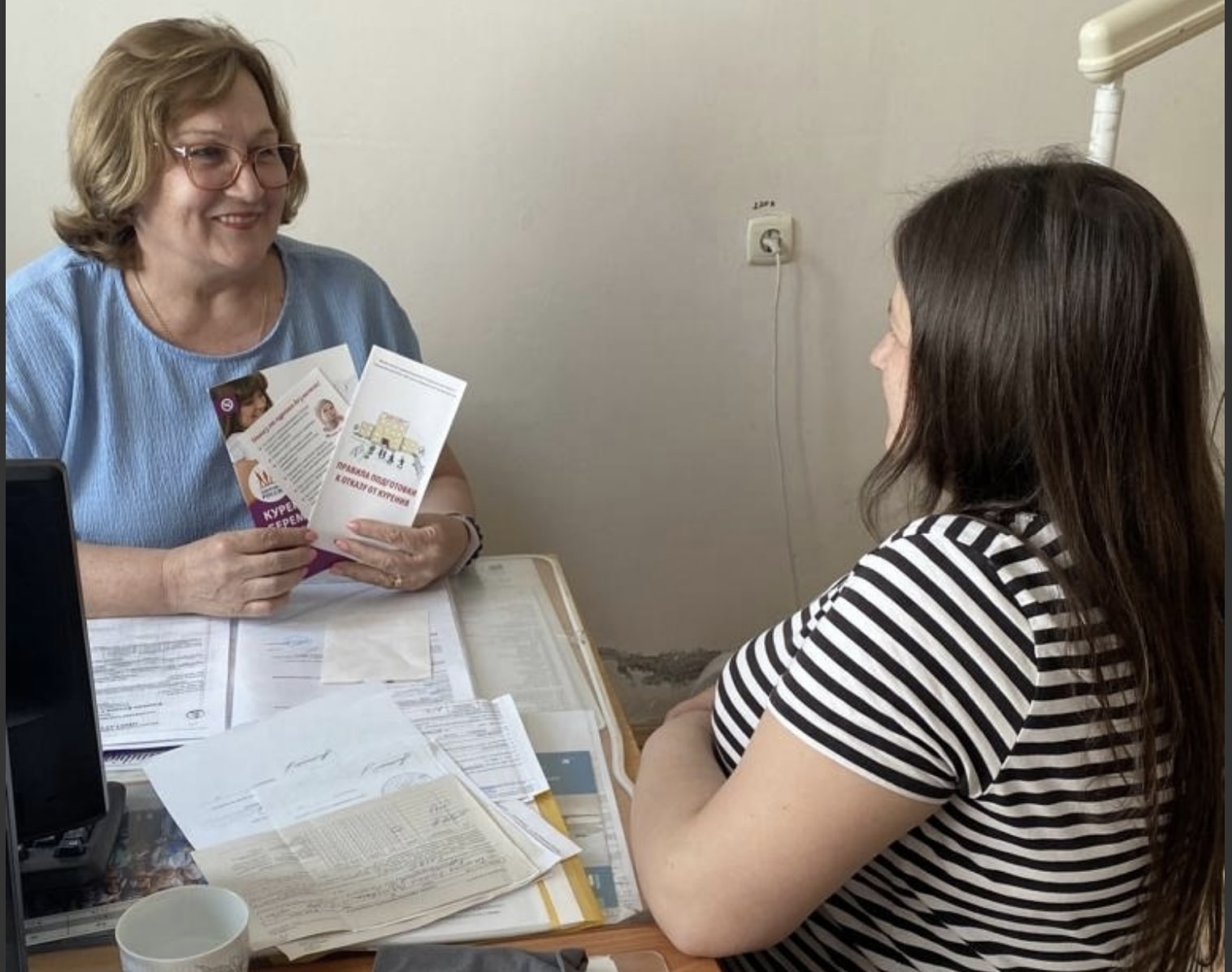 30 женщин бросили курить во время беременности по рекомендации медиков