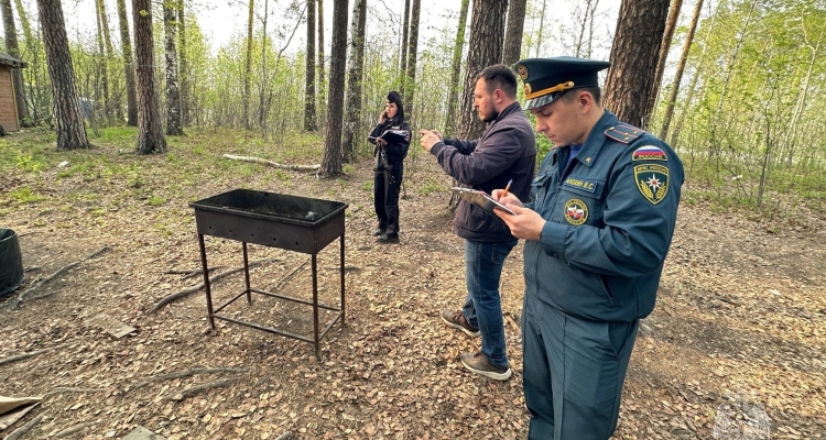 В первые майские праздники патрули ловили нарушителей противопожарного режима