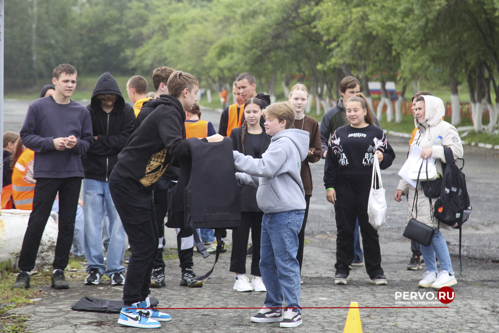 Ребята из трудовых отрядов приняли участие в спортивно-профилактическом квесте