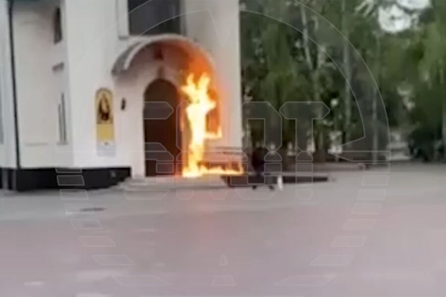 Поджигателем храма в Тюмени оказался 43-летний местный житель
