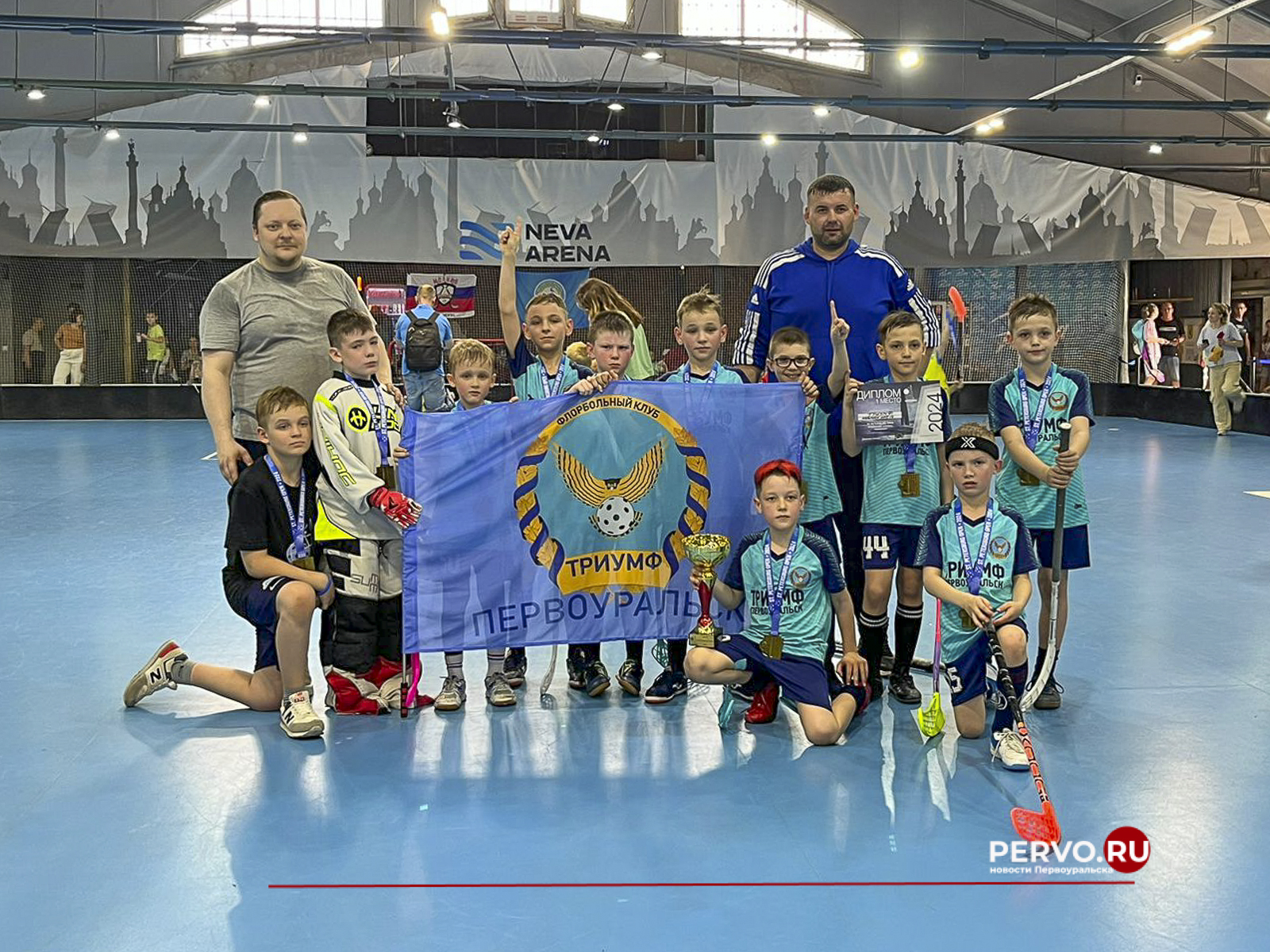 «Триумф» из Первоуральска взял золото по флорболу на «St.Petersburg Open»