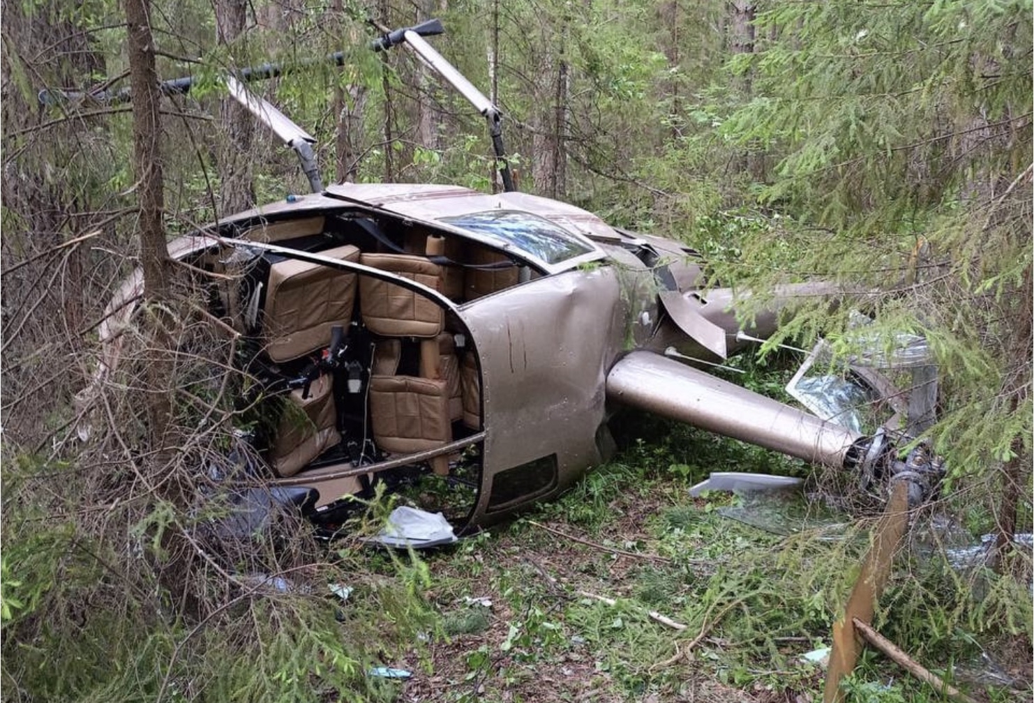 Крушение вертолета едва не повторило трагедию 2004 года