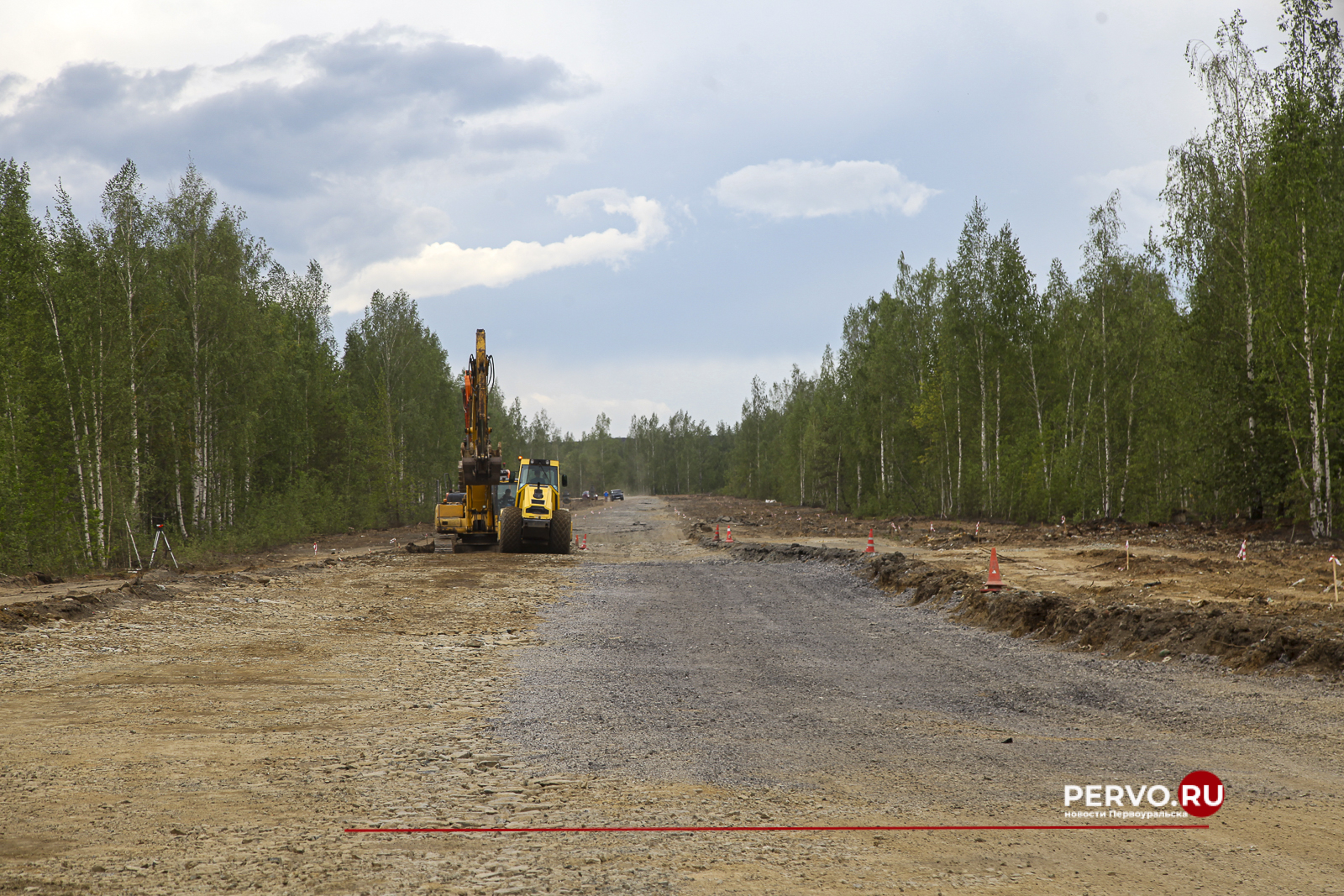 Начался ремонт старой дороги между Ревдой и Первоуральском