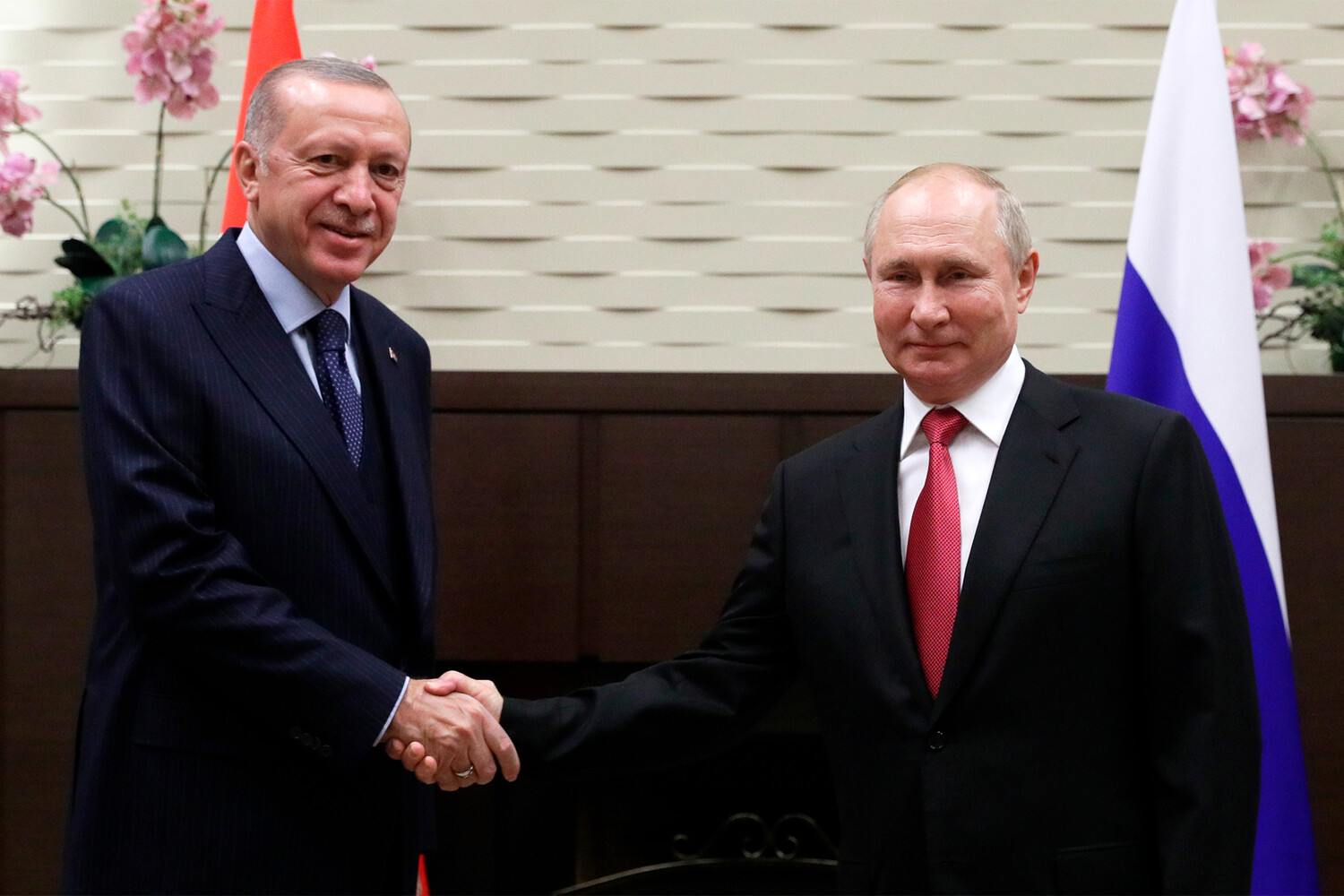 В Кремле назвали тему переговоров Путина и Эрдогана в Астане