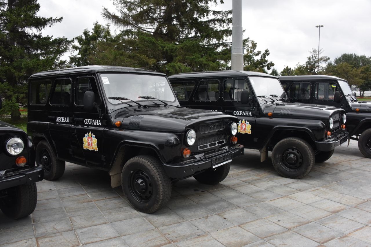 Билимбаевское лесничество получило УАЗ «Хантер»