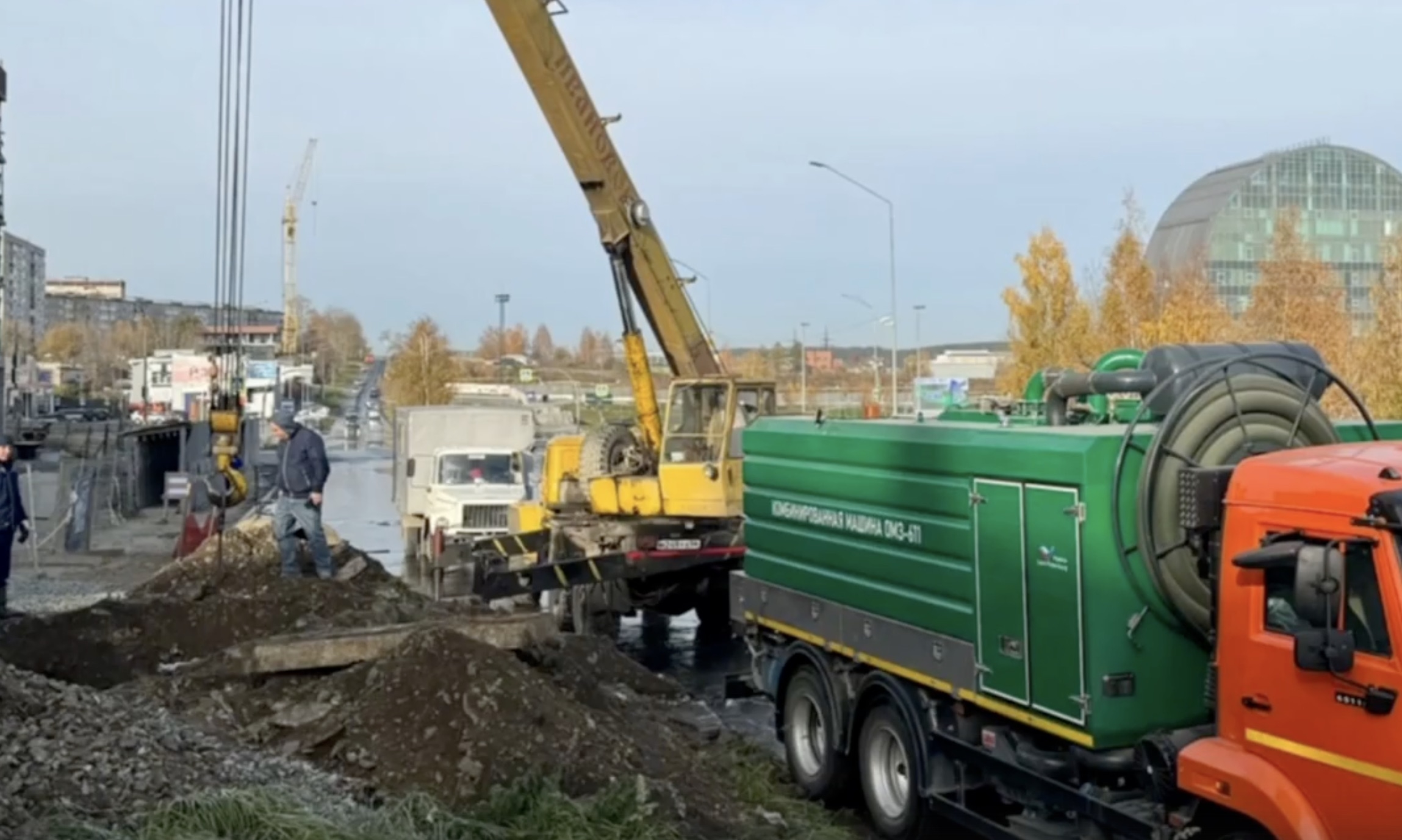 На сетях «Водоканала» устраняют аварию. График подвоза воды