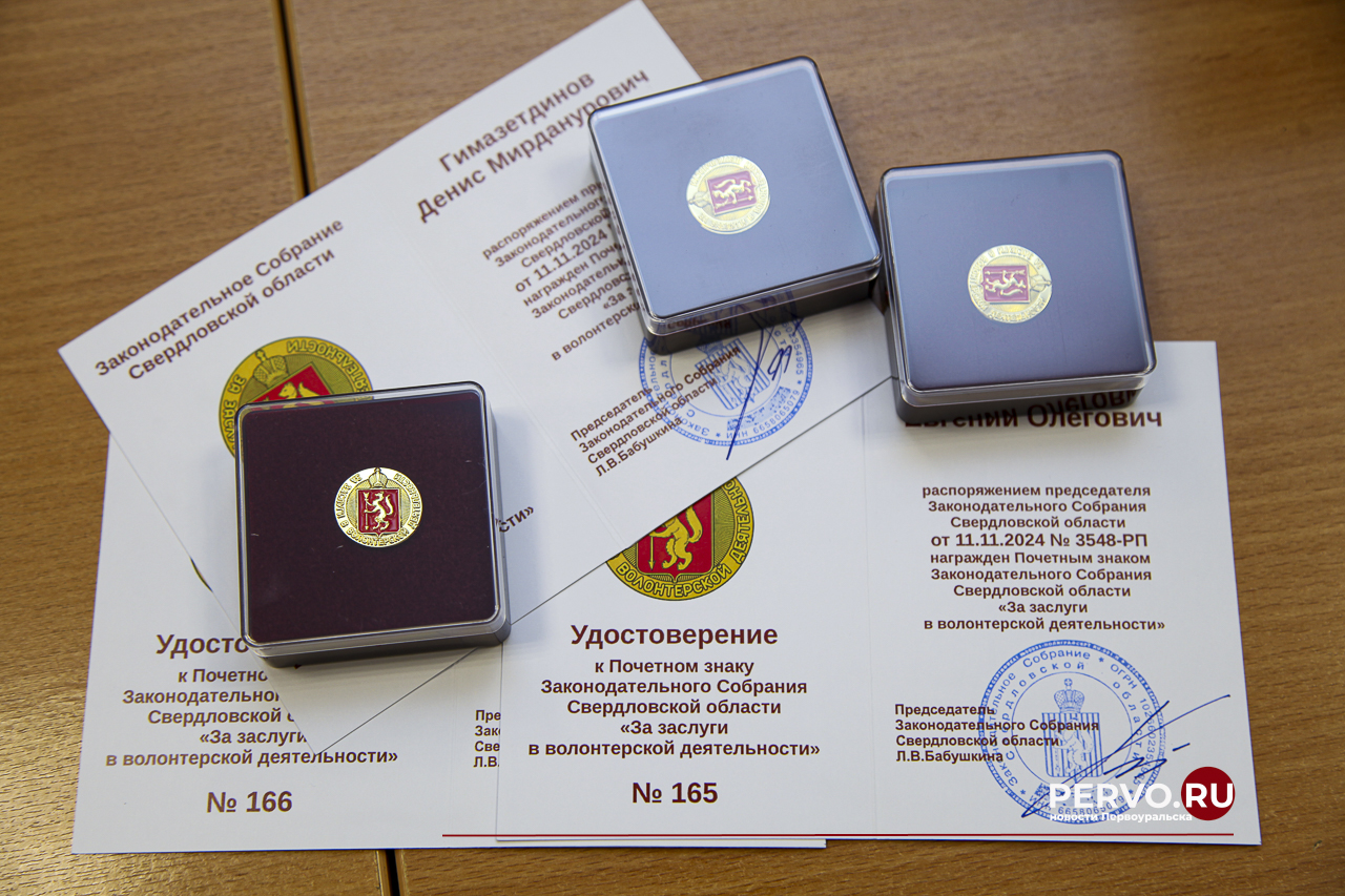 Волонтерам Первоуральска вручили заслуженные награды ЗакСО