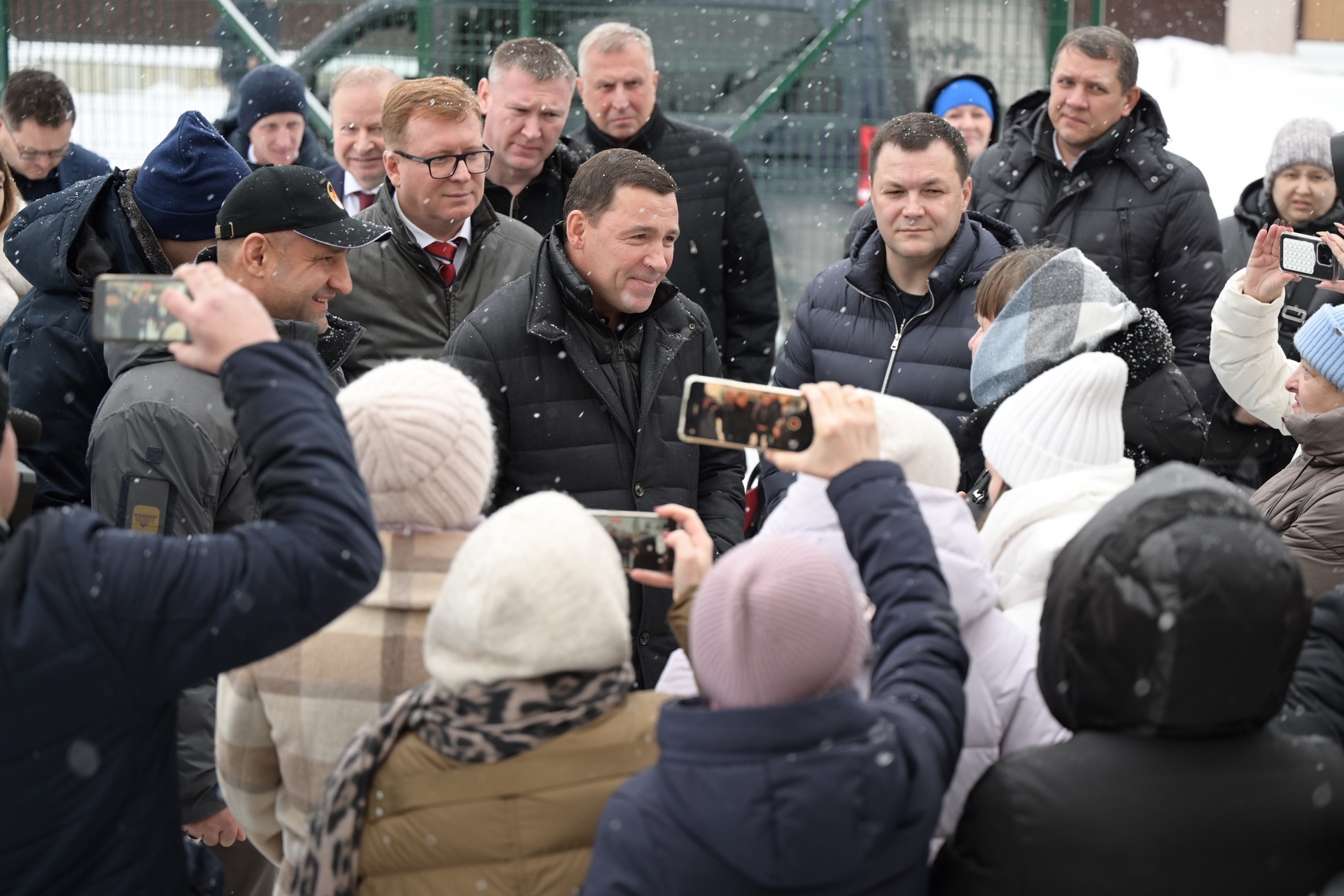 Евгений Куйвашев и Артём Жога совершили рабочую поездку в Первоуральск