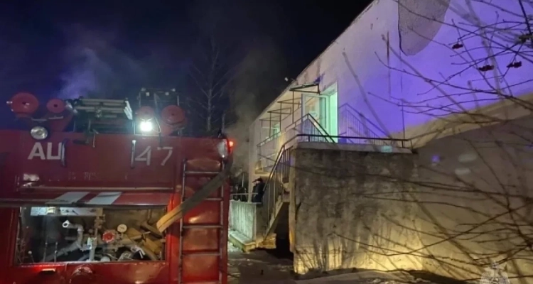 В Первоуральске загорелся психоневрологический интернат