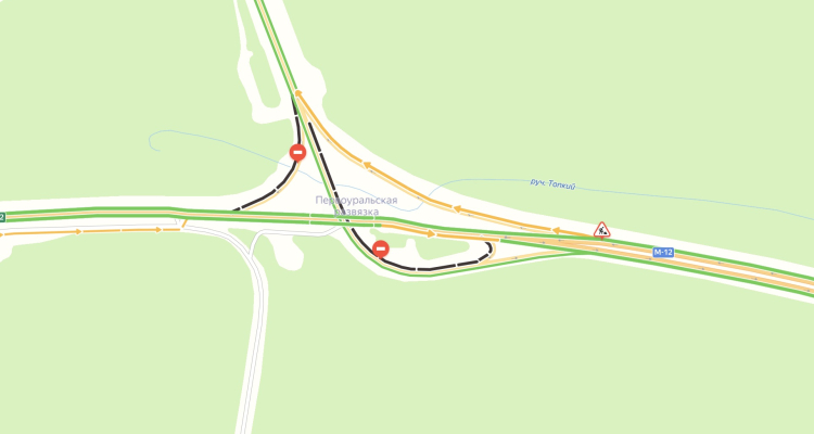 С федеральной трассы открыли движение на Первоуральск