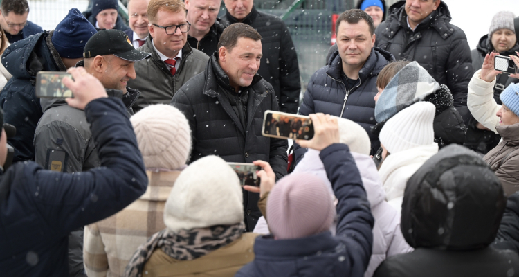 Евгений Куйвашев и Артём Жога совершили рабочую поездку в Первоуральск