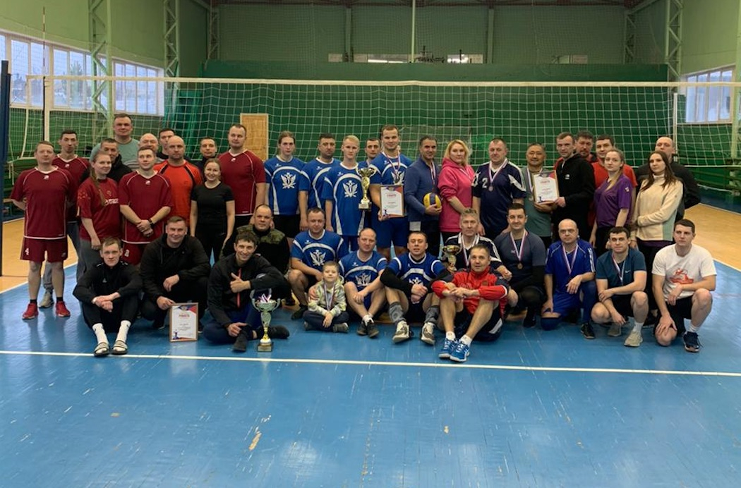 Первоуральский спецназ ГУФСИН завоевал I место по волейболу