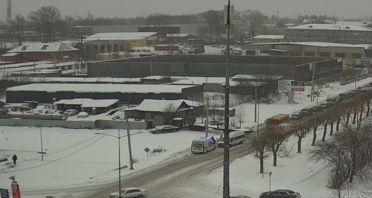 В Первоуральске фура протаранила пассажирскую маршрутку. Видео