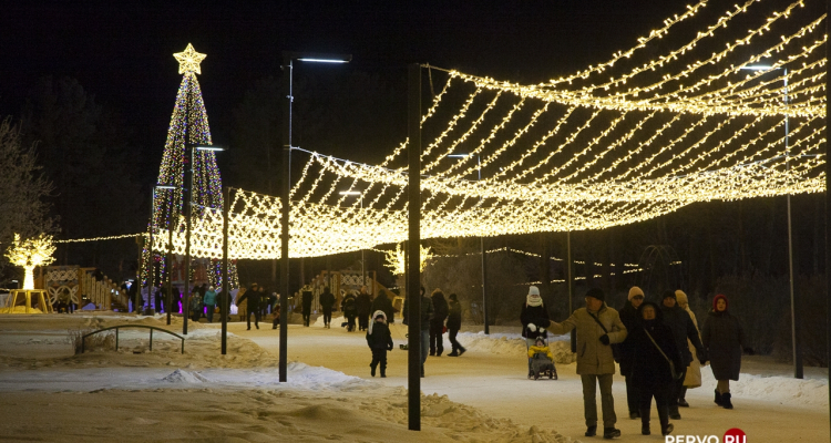 Первоуральцам обещают теплую погоду в новогоднюю ночь