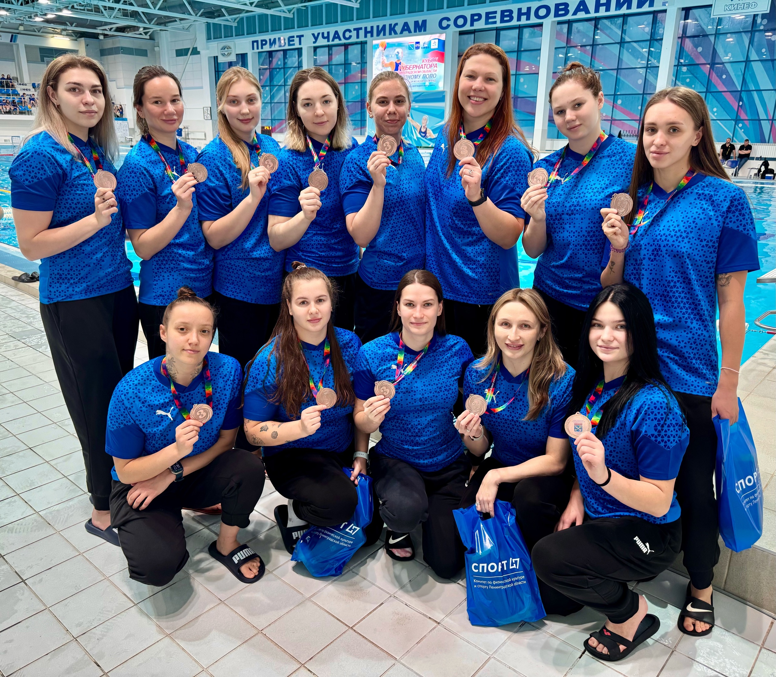 Ватерполистки «Евразии» завоевали бронзу