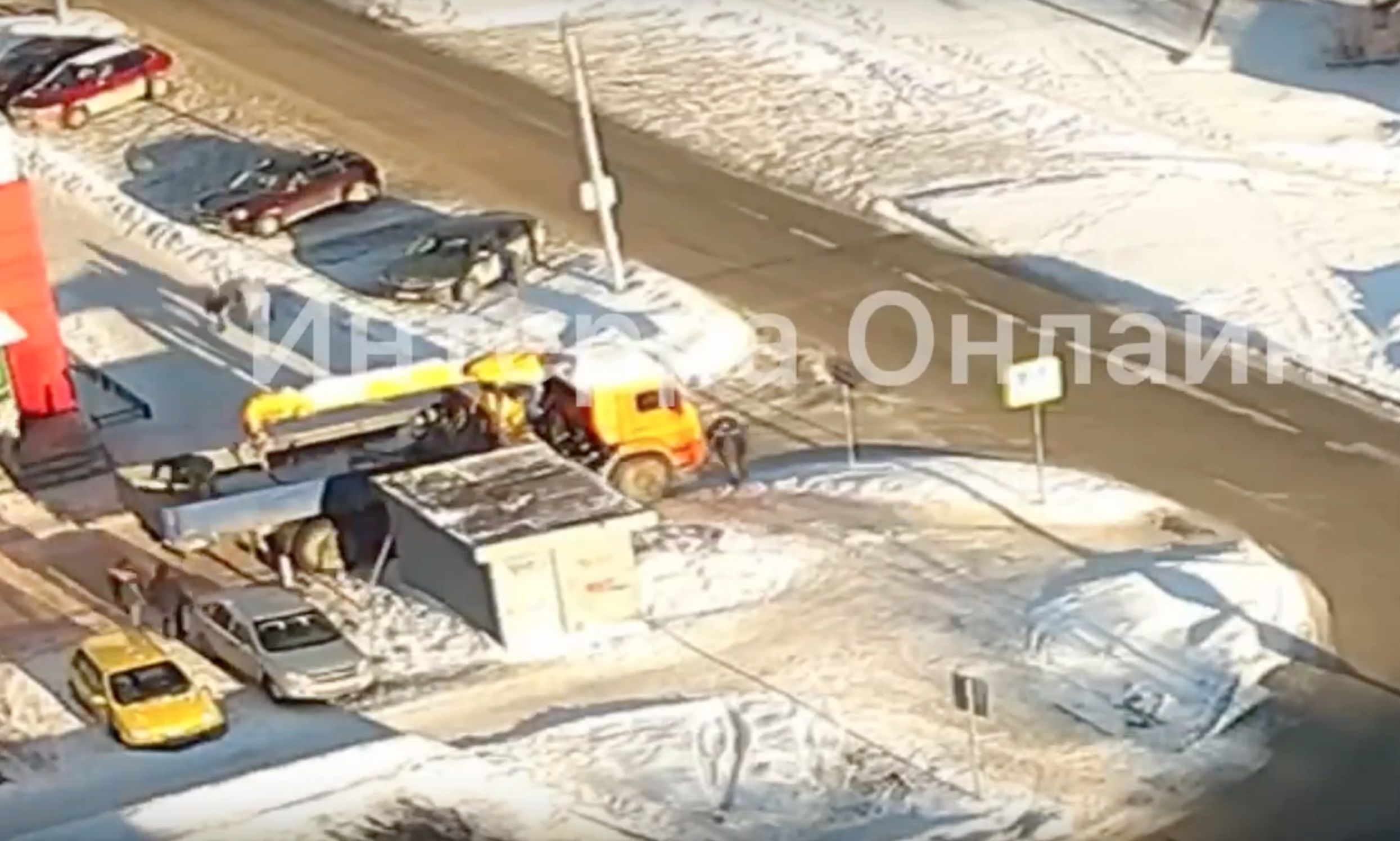 С улиц города убрали несколько торговых павильонов