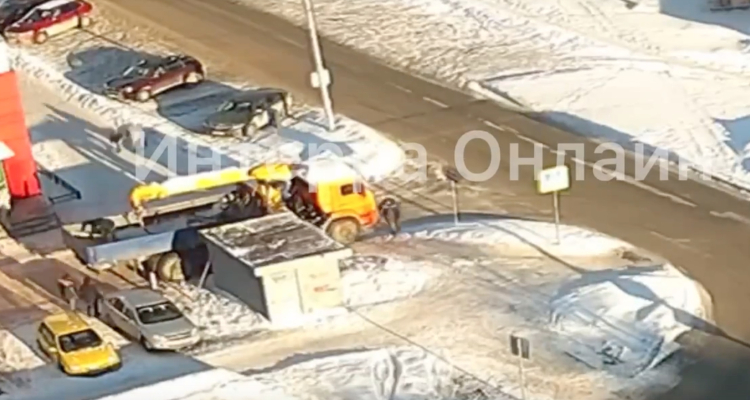 С улиц города убрали несколько торговых павильонов