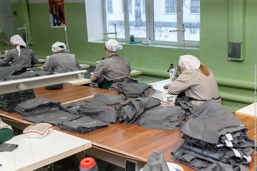 Осуждённые произвели продукции и оказали услуг почти на миллиард рублей