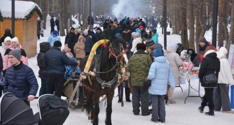 В эти выходные Первоуральск отметил Масленицу