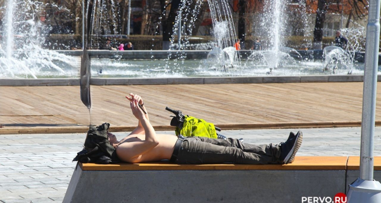 В городе наступила метеорологическая весна