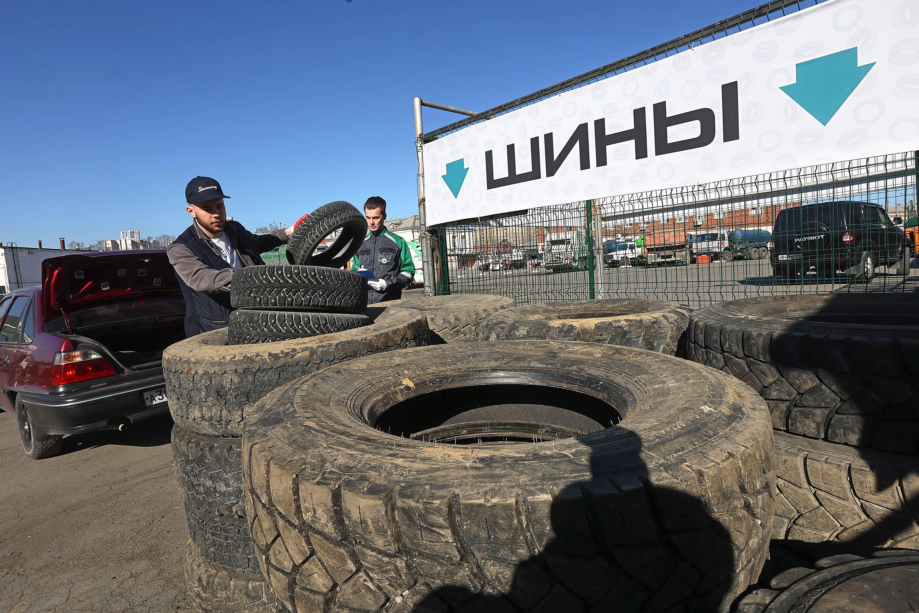 За год жители сдали почти 40 тысяч автомобильных шин