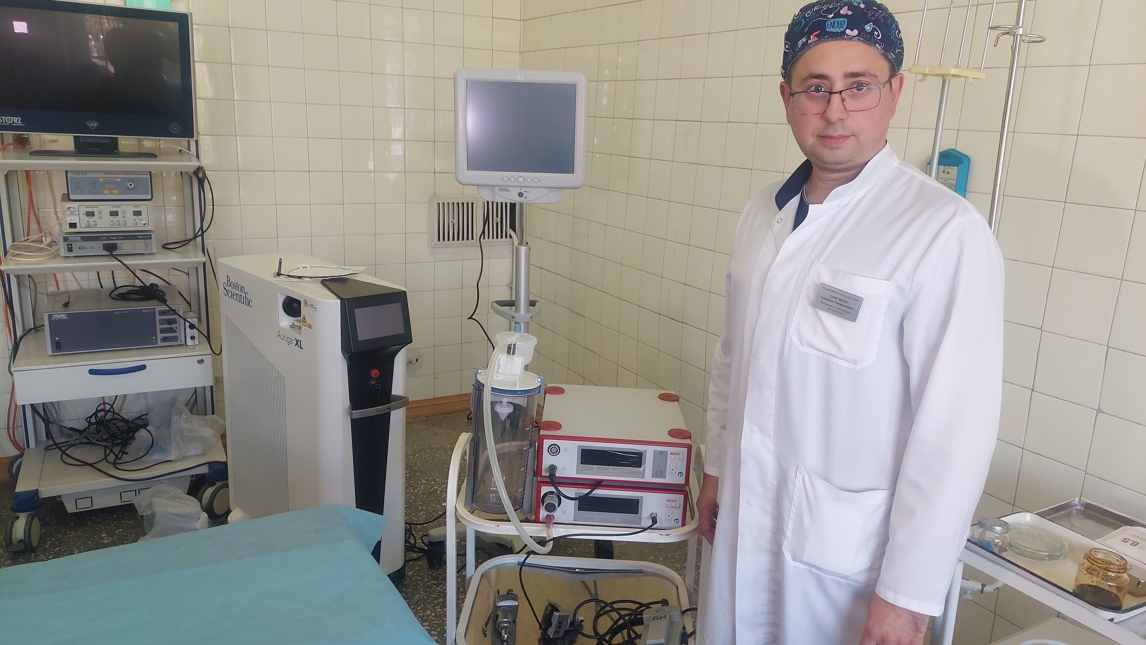 В урологическое отделение поступило новое оборудование