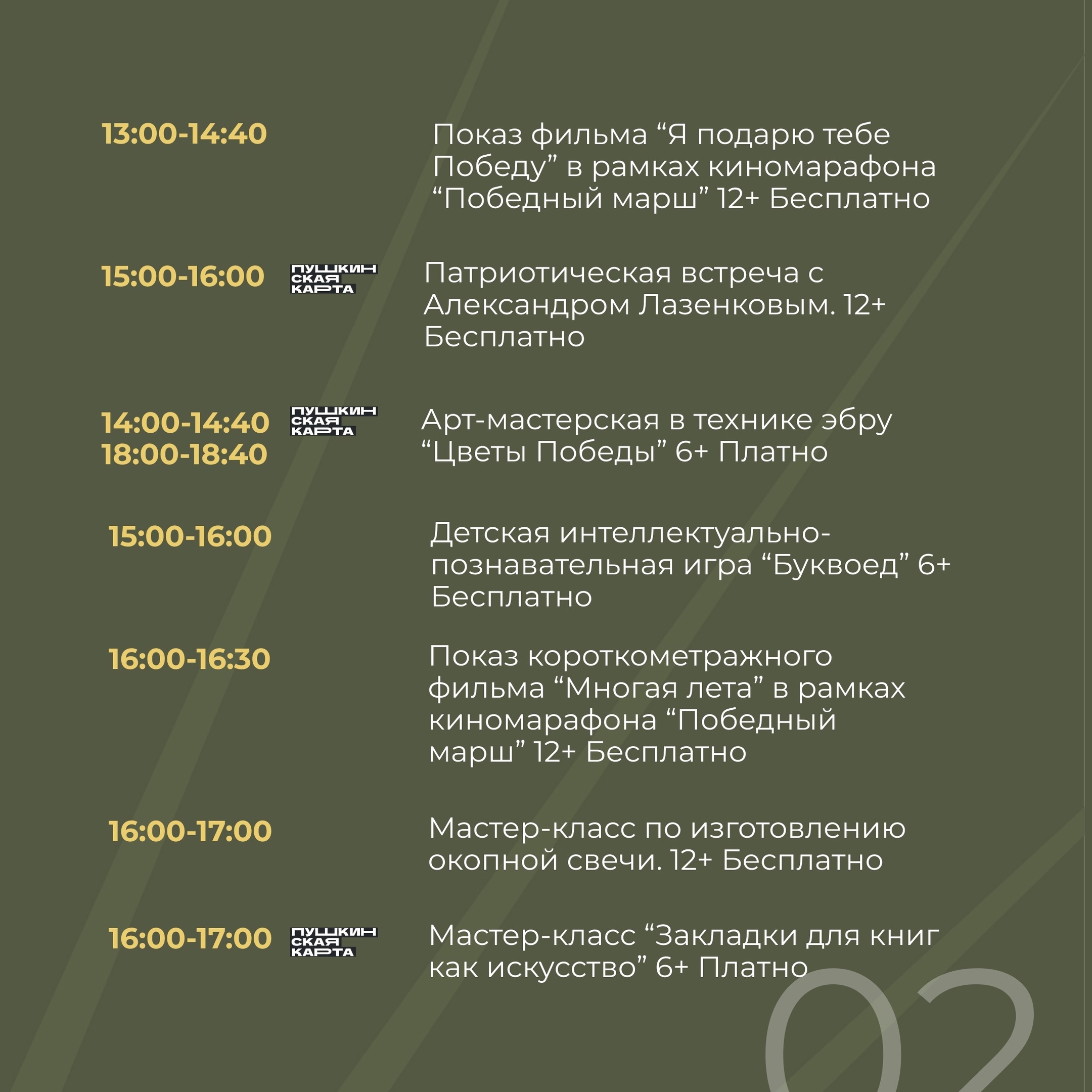 БИБЛИОНОЧЬ — 2025. Программа праздника в Первоуральске