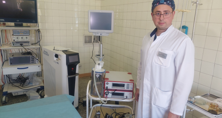 В урологическое отделение поступило новое оборудование