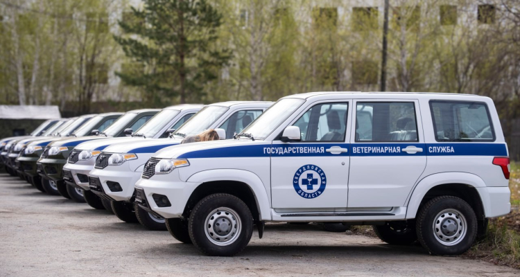 Новые автомобили получили первоуральские ветеринары