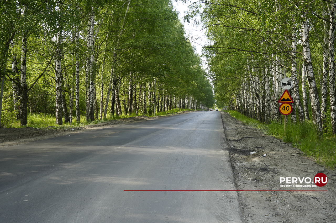 На Динасовском шоссе приступают к укладке второго слоя асфальта