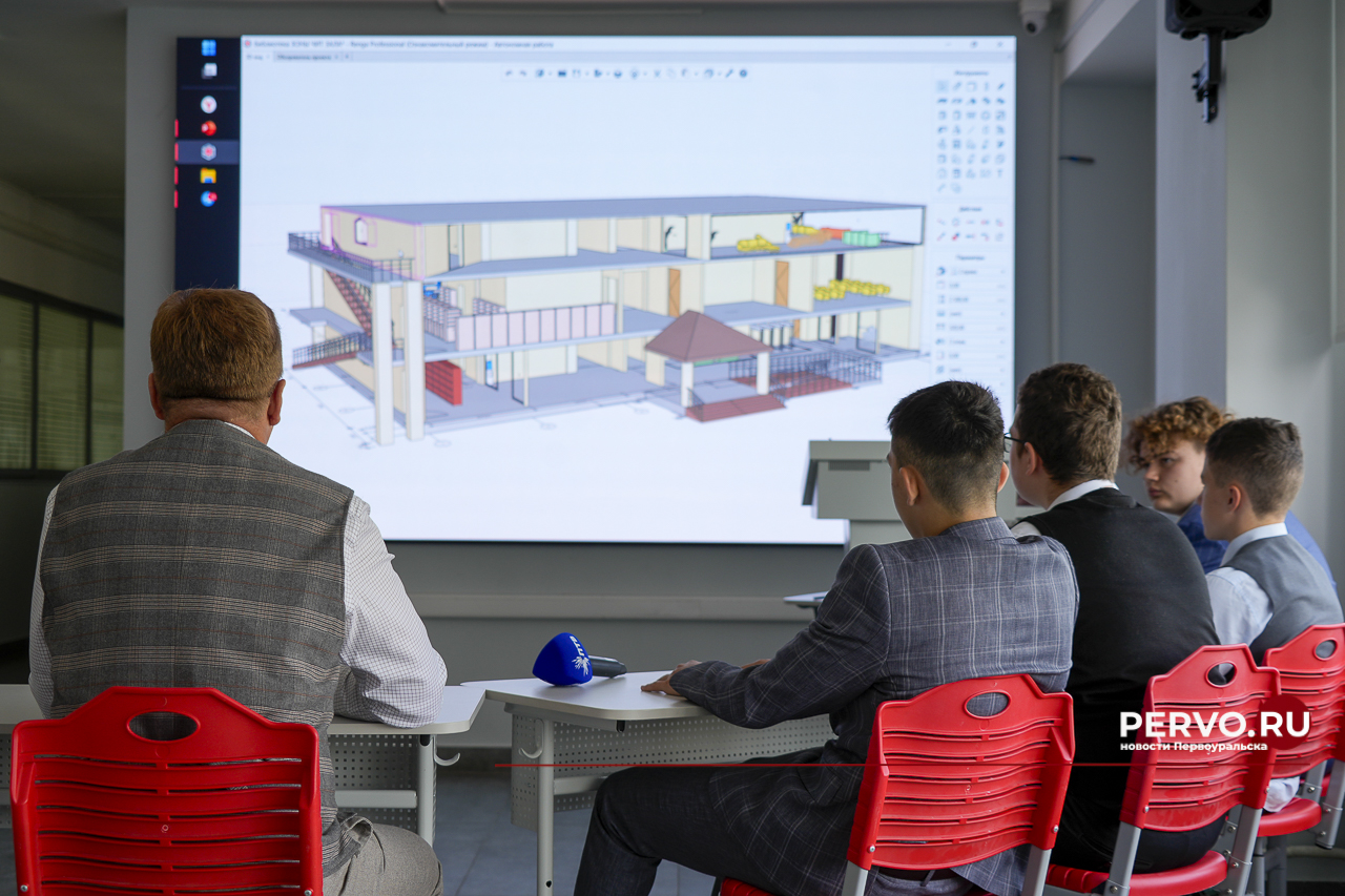 В Первоуральске талантливые школьники Лицея №21 разработали проект пристроя для лабораторий и дронов