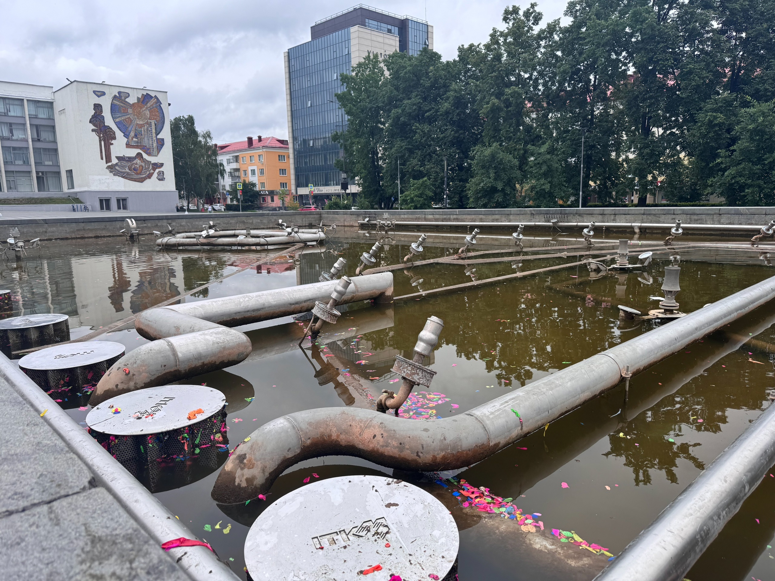 Технический перерыв: поющий фонтан не будет работать четыре дня