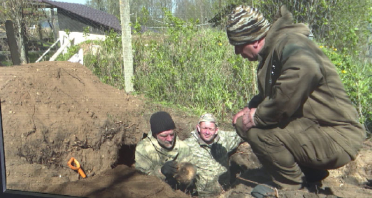 Могилу погибших от рук немецких захватчиков нашли поисковики