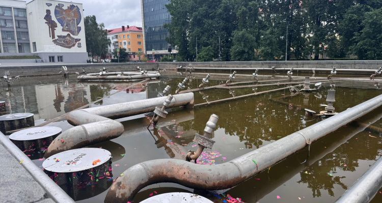 Технический перерыв: поющий фонтан не будет работать четыре дня