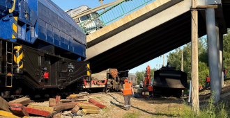 Число пострадавших при крушении поезда в Брянской области выросло до 116