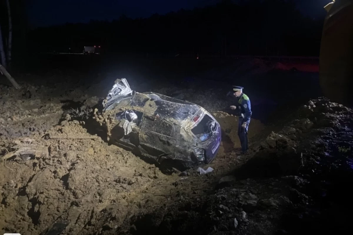 Под Первоуральском на трассе погиб мужчина
