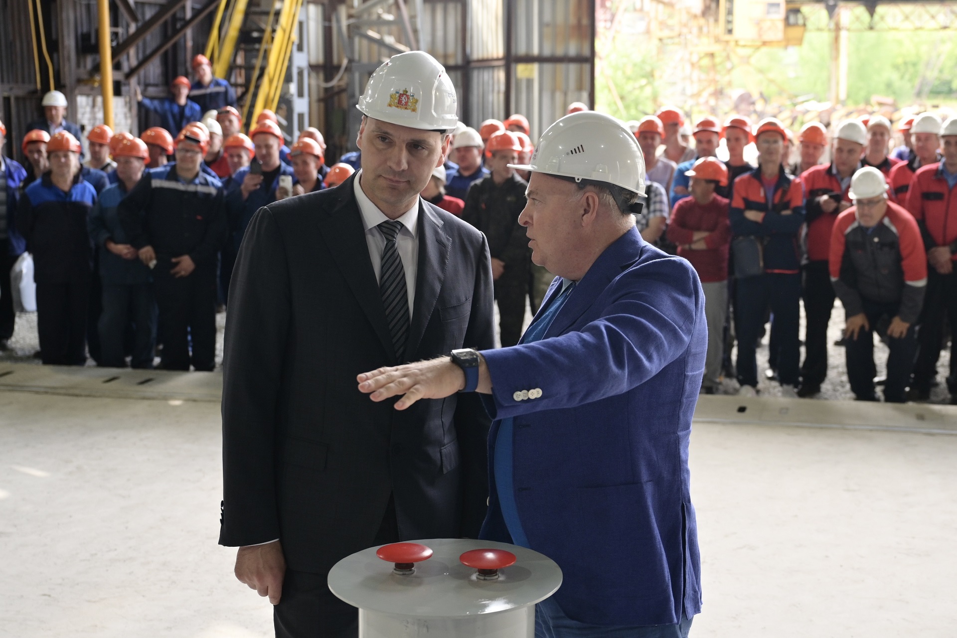 Денис Паслер заявил о новом этапе развития Нижнесалдинского металлургического завода