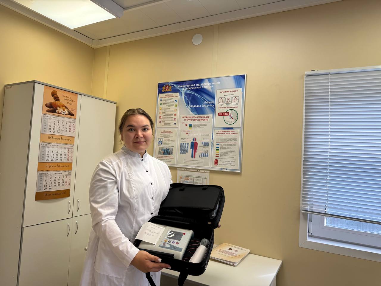 Первоуральская больница получила 7 электрокардиографов для ФАП и ОВП