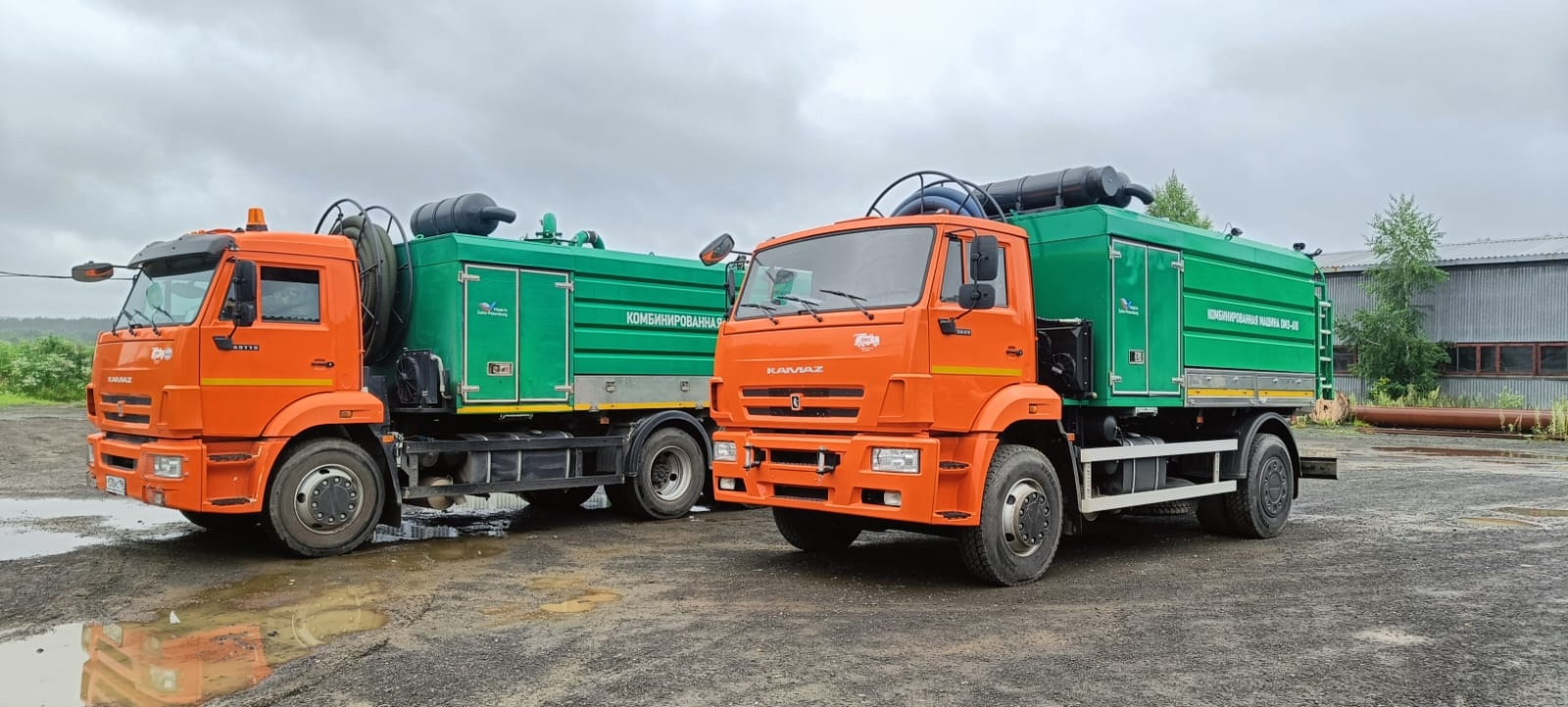 Водоканал получил очередную новую каналопромывочную машину