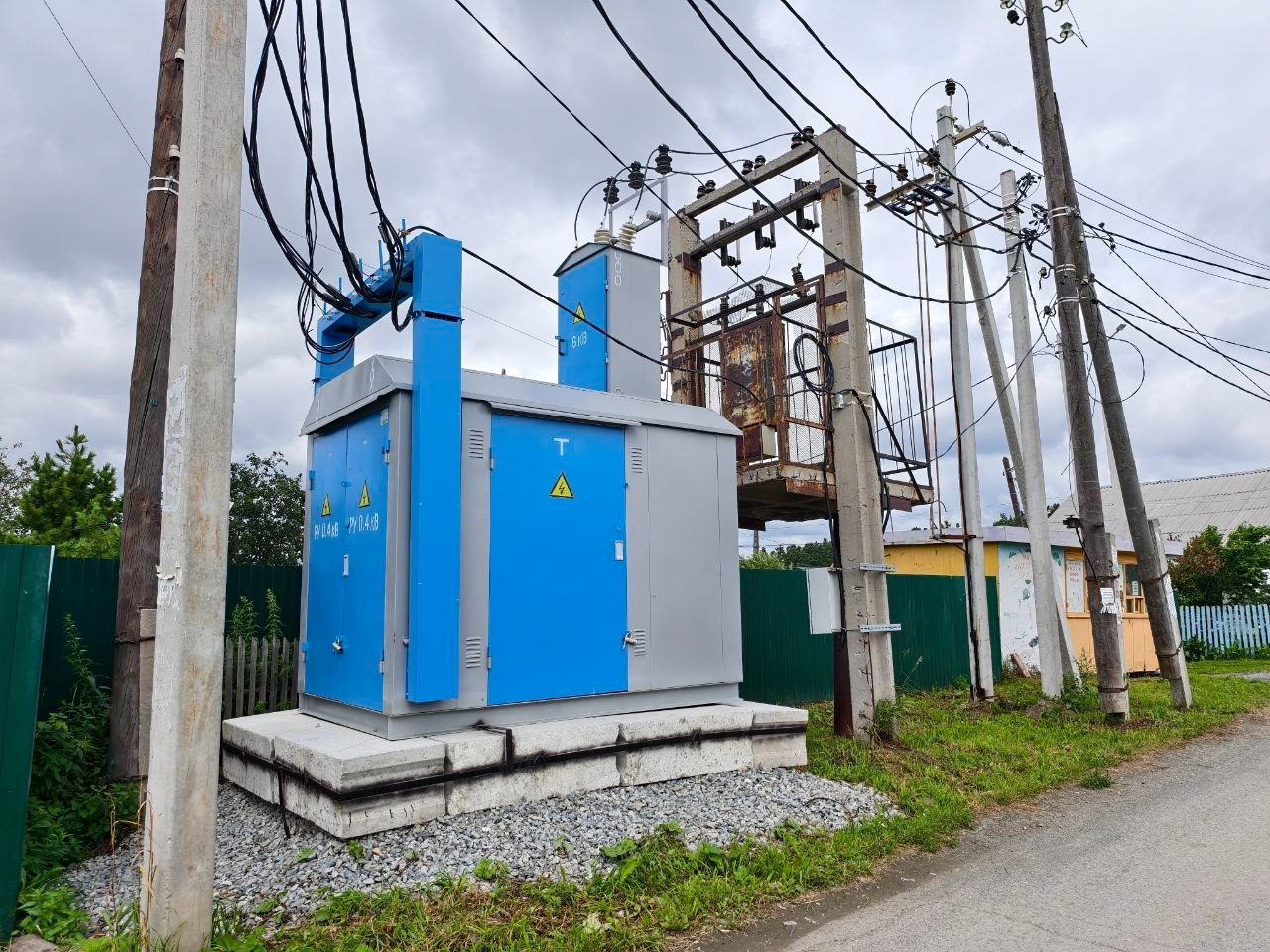 В Талице заменили трансформаторную подстанцию спустя 70 лет