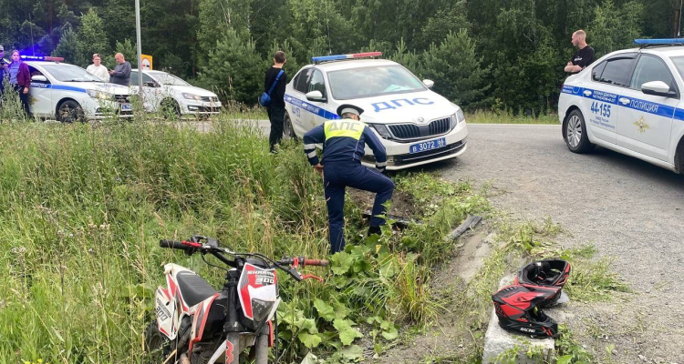 Дерзкий первоуральский подросток устроил гонки с полицией на питбайке
