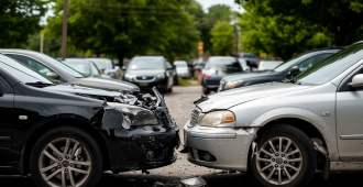 За ДТП на парковке у «Меги» водитель заплатит более 1 миллиона рублей ущерба