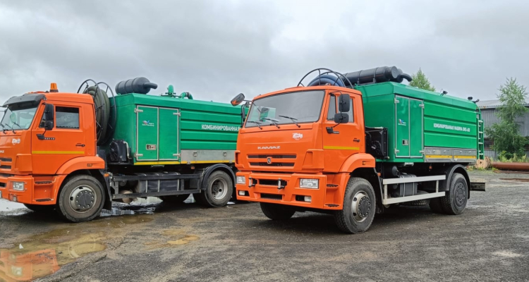 Водоканал получил очередную новую каналопромывочную машину