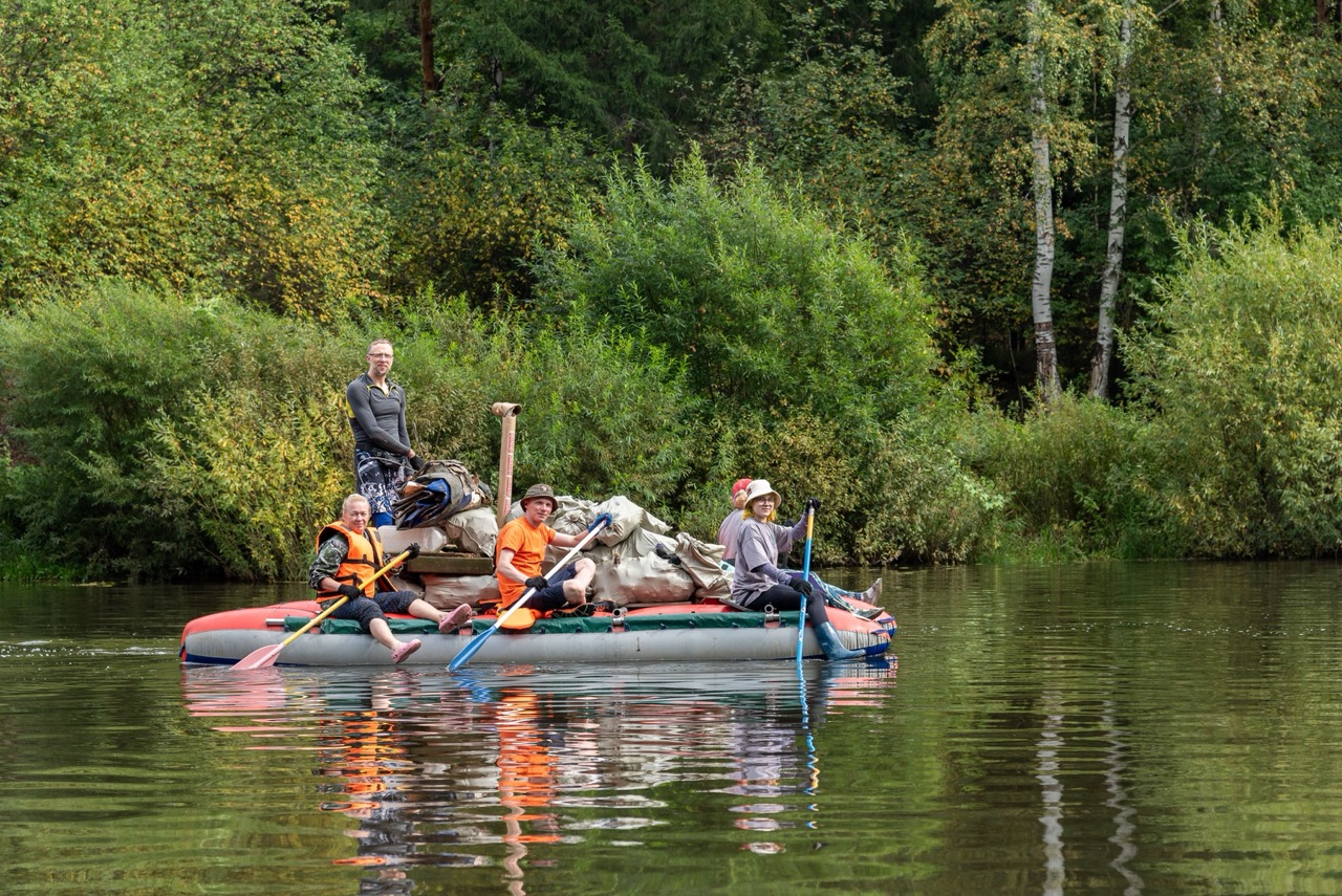 ПНТЗ помог очистить Чусовую от тонны мусора
