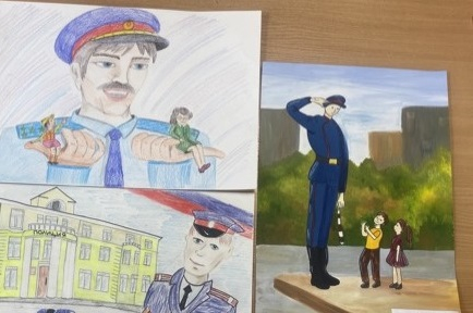 Подведены итоги конкурсов детских рисунков «Полиция глазами детей - 2025»